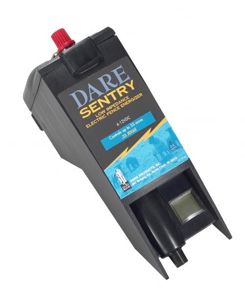 USA DARE Sentry Portable 6-12 Volt DS 300 Up to 75 Acres Fence Charger Free Ship 