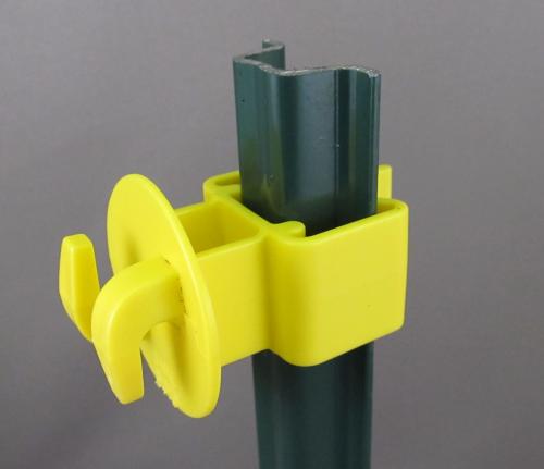 Adap 'T Adapter Insulators for Electric Fences with Stakes Iron Tee