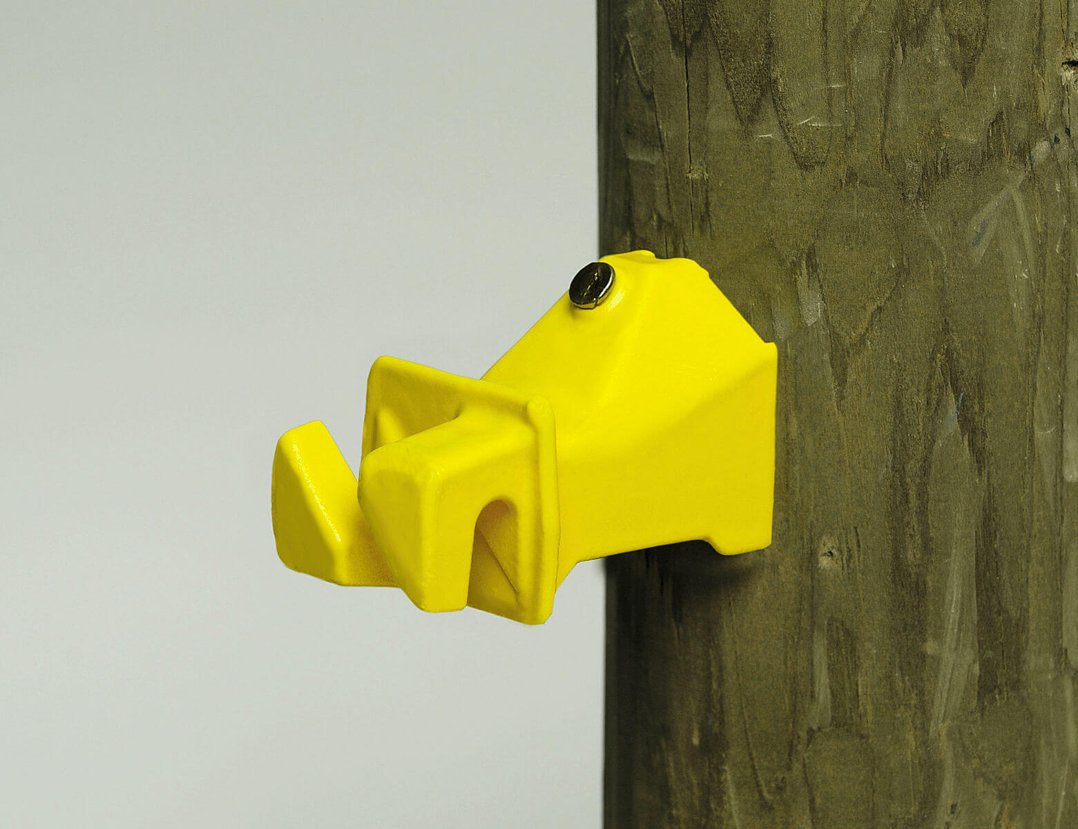 Dare Products Electric Fence 25pk Yellow Snug Wood Post Insulator SNUG-SWP-25 