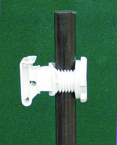 Dare Western Screw Tight Rod Post Insulator For Electric Fence Fits 1/4"-9/16" 